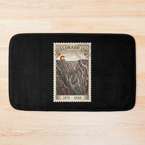 Item preview, Black Canyon of the Gunnison 150th - Painted Wall Stamp designed and sold by G350.
