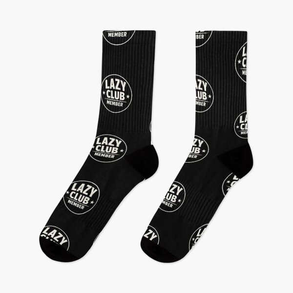 Item preview, Lazy Club Member | Minimalist Low Energy Humor Design designed and sold by Timeless Junction.