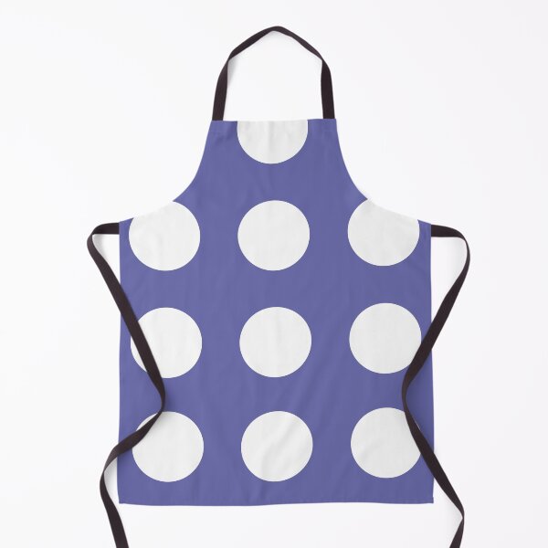 Item preview, Very peri, periwinkle, 2022 color of the year, purple and white polka dots, classic blue dot pattern designed and sold by hollycooper.