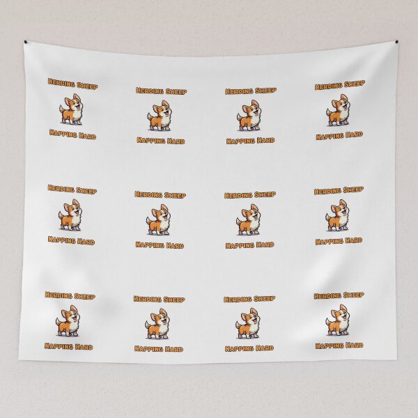Item preview, Herding Sheep | Napping Hard designed and sold by NatureUnleashed.