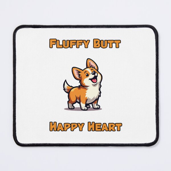 Item preview, Fluffy Butt | Happy Heart designed and sold by NatureUnleashed.