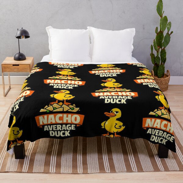 Item preview, Nacho Average Duck Funny Pun Design designed and sold by TeeTimeTreasure.