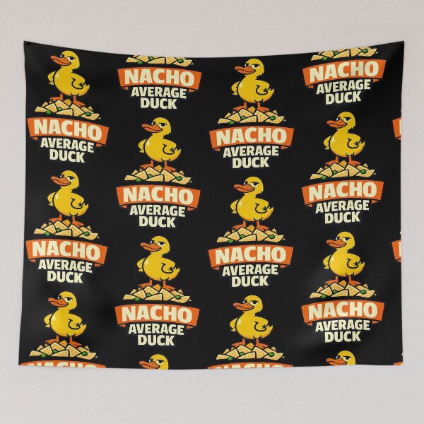 Item preview, Nacho Average Duck Funny Pun Design designed and sold by TeeTimeTreasure.