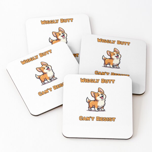 Item preview, Wiggly Butt | Can't Resist designed and sold by NatureUnleashed.