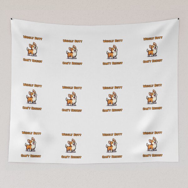 Item preview, Wiggly Butt | Can't Resist designed and sold by NatureUnleashed.