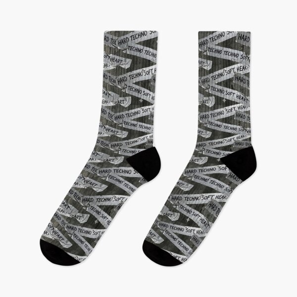 Item preview, Hard Techno Soft Heart Industrial Duct Tape Pattern designed and sold by RaveNamaste.