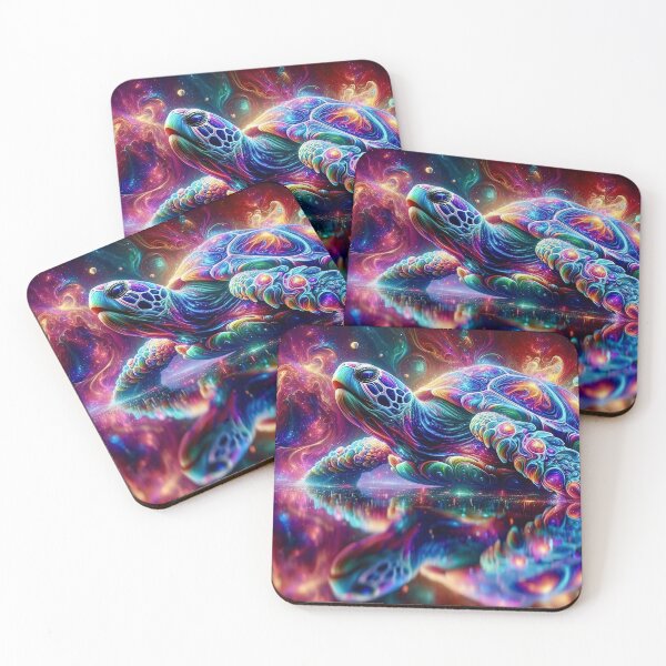 Item preview, Psychedelic Nebula Turtle designed and sold by Seve-IA.