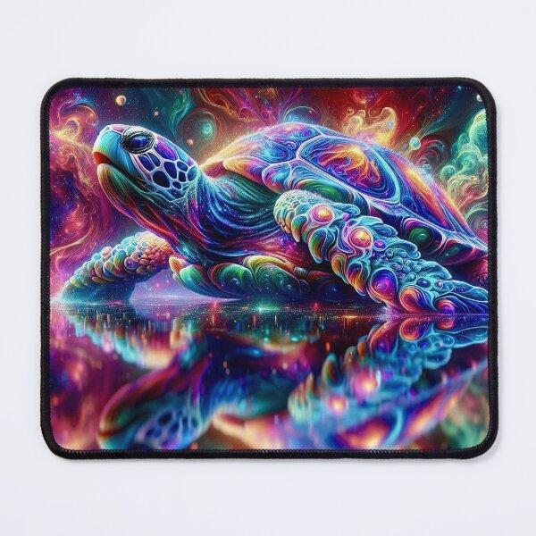Item preview, Psychedelic Nebula Turtle designed and sold by Seve-IA.