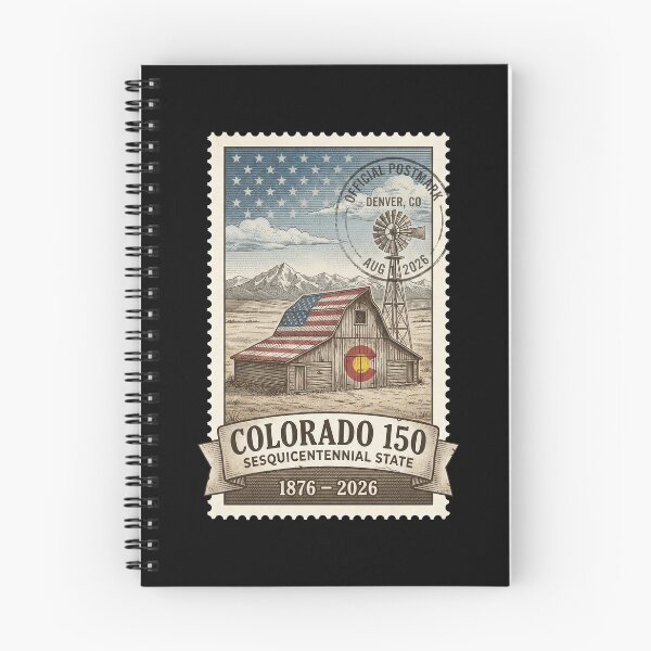Item preview, Colorado Plains Barn 150th Anniversary - Rural Heritage Stamp designed and sold by G350.