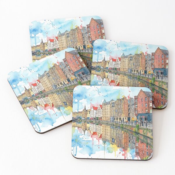 Item preview, Leith, Edinburgh, Watercolour  designed and sold by davidelder.