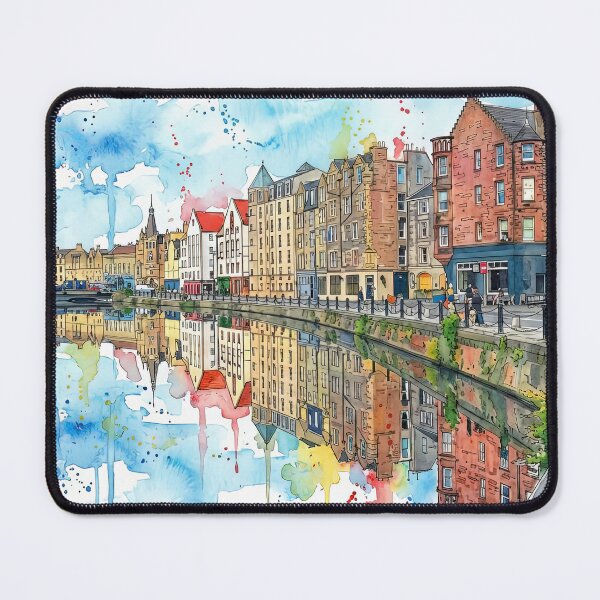 Item preview, Leith, Edinburgh, Watercolour designed and sold by davidelder.