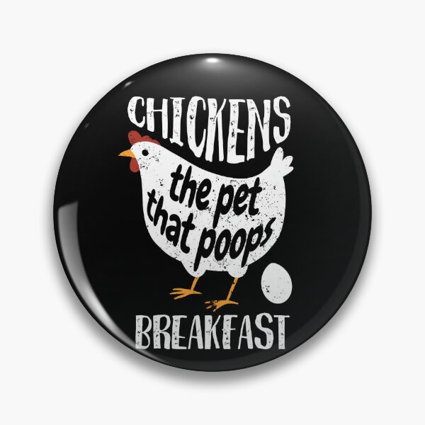 Item preview, Chickens - Egg - Pet poops Breakfast - Gift designed and sold by Halfstone.