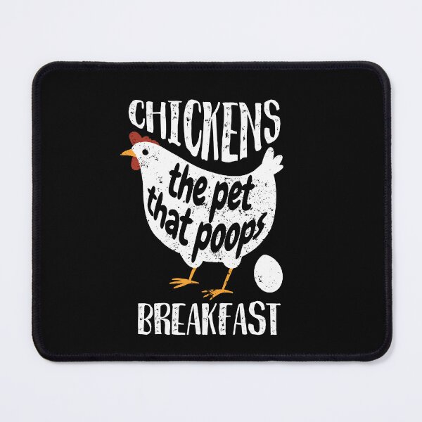 Item preview, Chickens - Egg - Pet poops Breakfast - Gift designed and sold by Halfstone.