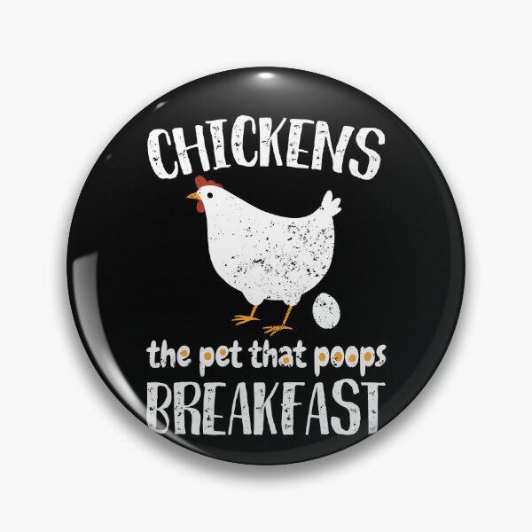Item preview, Chickens - Egg - Pet poops Breakfast - Gift designed and sold by Halfstone.