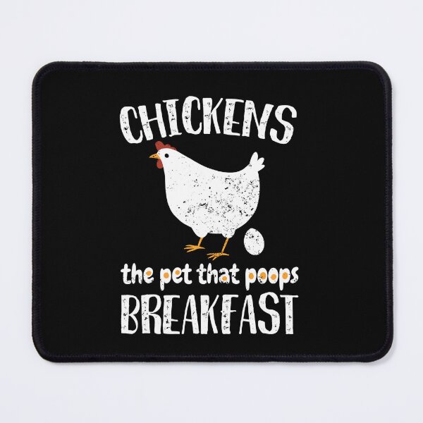 Item preview, Chickens - Egg - Pet poops Breakfast - Gift designed and sold by Halfstone.