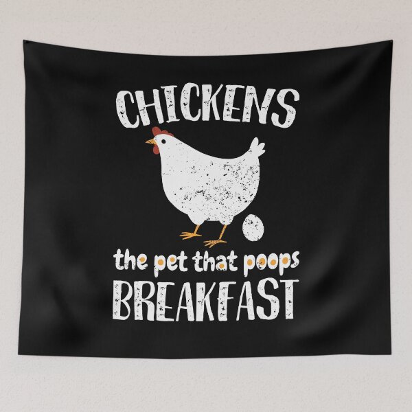 Item preview, Chickens - Egg - Pet poops Breakfast - Gift designed and sold by Halfstone.