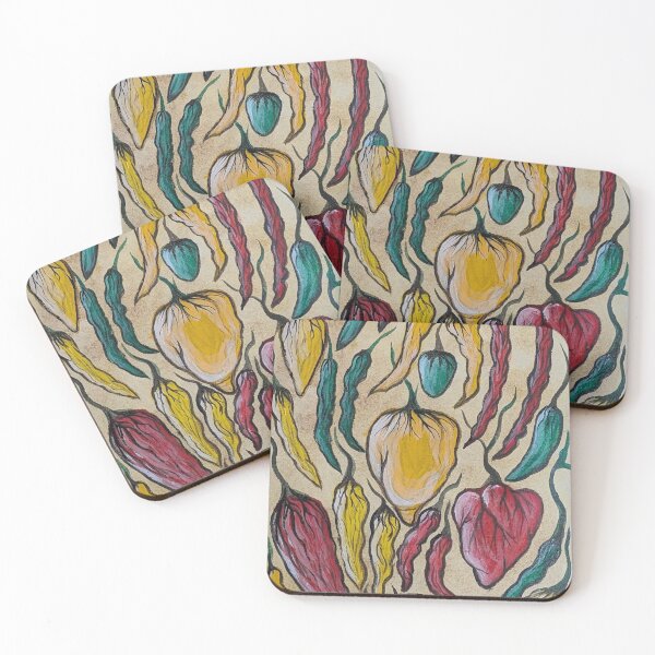Item preview, Hot peppers study  designed and sold by Matt Starr Fine Art .