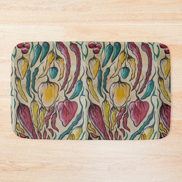 Item preview, Hot peppers study  designed and sold by Matt Starr Fine Art .