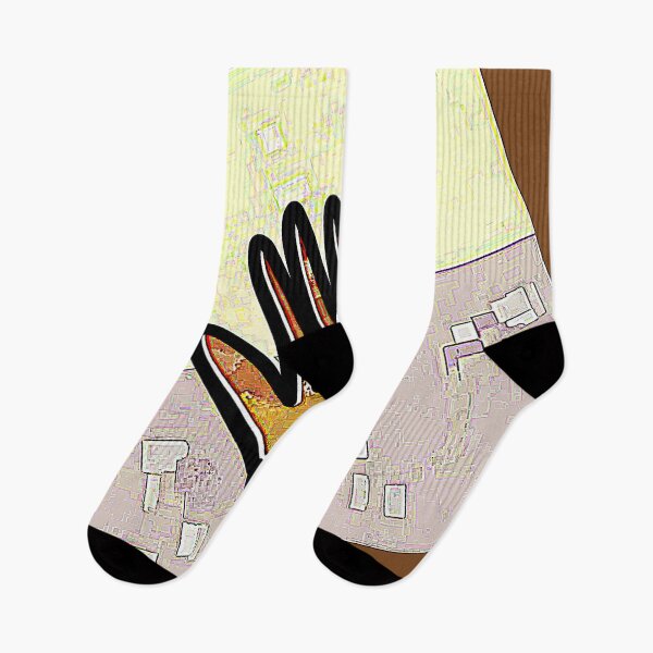 Item preview, "Abstract Multicolored Hand on Circuit-Inspired Background" designed and sold by nighttime1990.