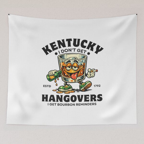Item preview, Kentucky : I don't get hangovers, I get bourbon reminders designed and sold by Peerless-Prime.