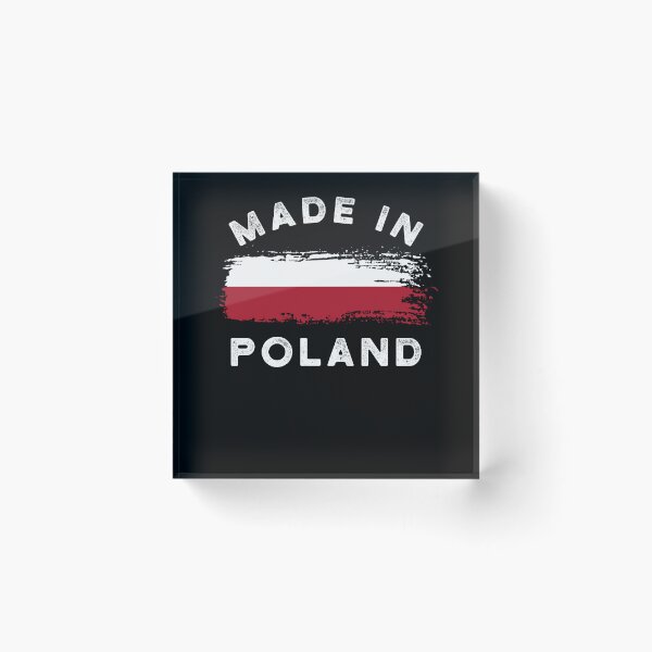 Item preview, Made in Poland - Poland Flag designed and sold by Halfstone.