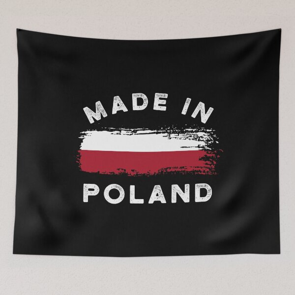 Item preview, Made in Poland - Poland Flag designed and sold by Halfstone.
