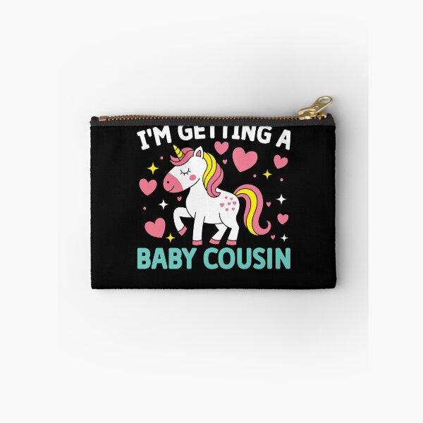 Item preview, Baby Cousin Announcement Cute Unicorn designed and sold by KroghDs.
