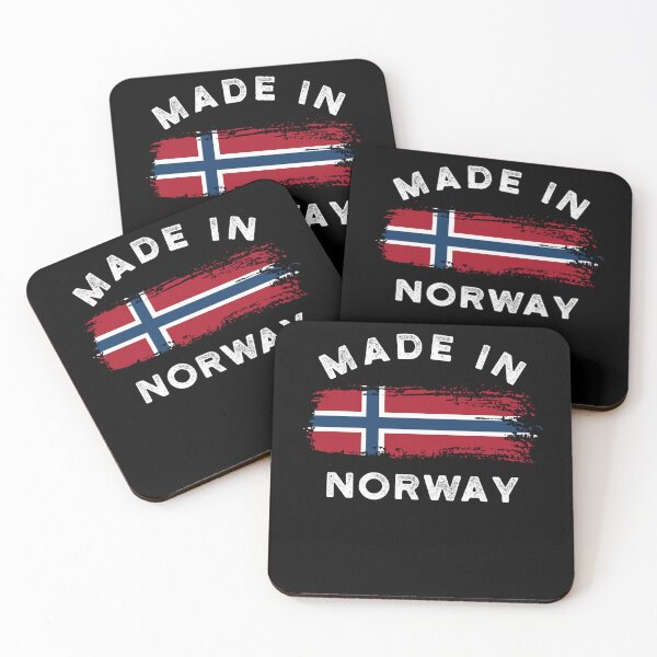 Item preview, Made in Norway - Norway Flag designed and sold by Halfstone.
