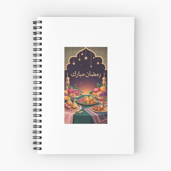 Item preview, Ramadan Mubarak Feast – Lanterns, Fruits & Starry Night Sticker designed and sold by CoquetteLunaCo.