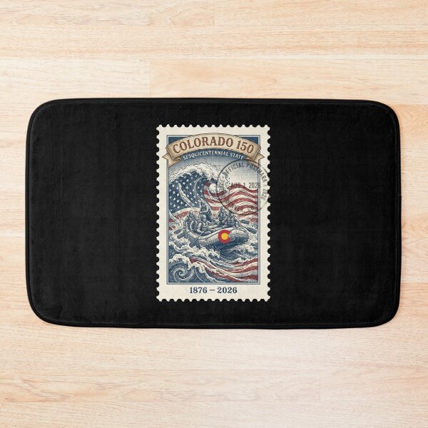 Item preview, Colorado Whitewater Rafting 150th - Adventure River Stamp designed and sold by G350.