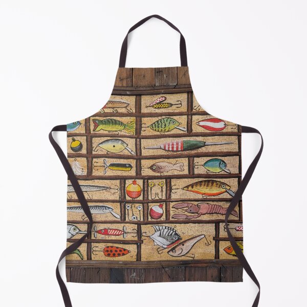 Item preview, Fishing Lures Collection in wooden display case designed and sold by Matt Starr Fine Art .