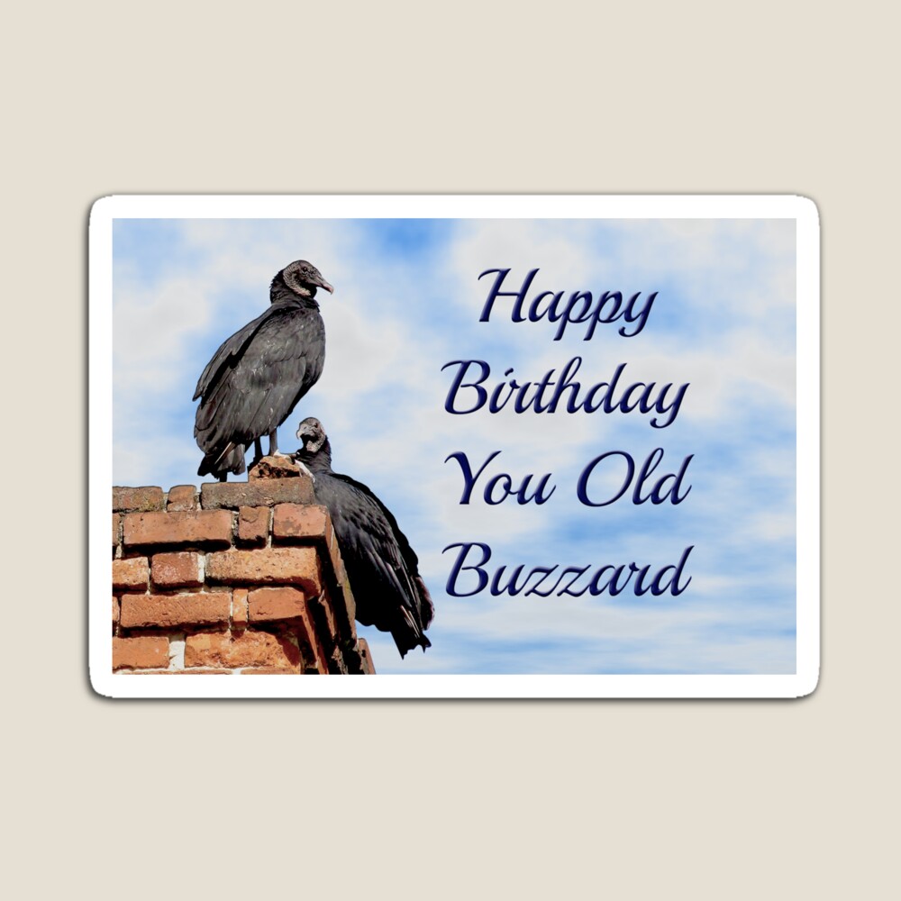 Happy Birthday You Old Buzzard
