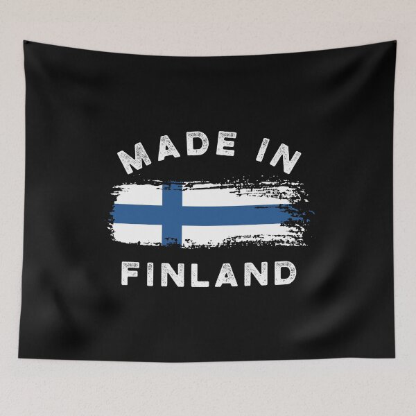 Item preview, Made in Finland - Finland Flag designed and sold by Halfstone.