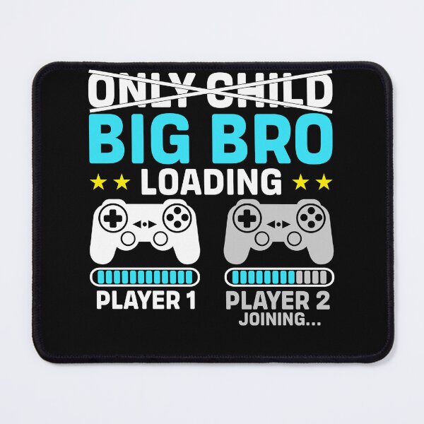 Item preview, Big Bro Loading Gamer Baby Announcement designed and sold by KroghDs.