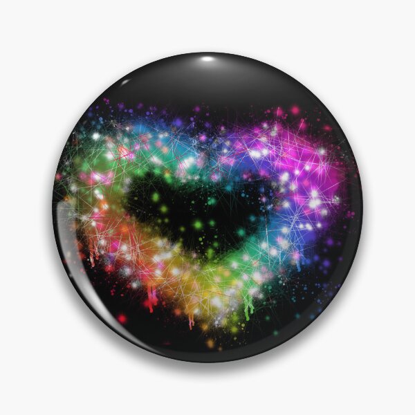 Artikelvorschau, Regenbogenfunkelnherz | Neon-Sprühfarbe-Design | Spritzer Farbe entworfen und verkauft von hollycooper.