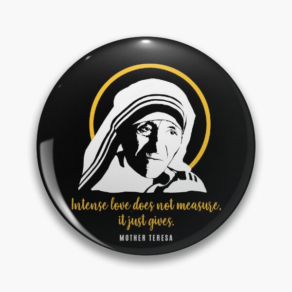 Item preview, Saint Mother Teresa with halo - Saying designed and sold by Halfstone.
