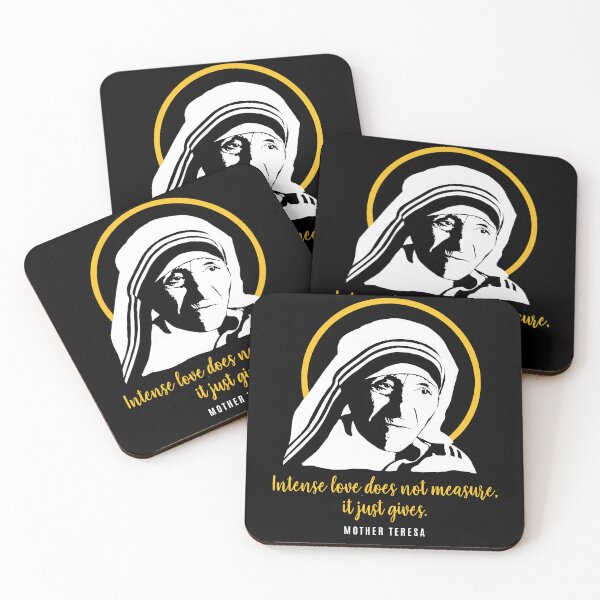 Item preview, Saint Mother Teresa with halo - Saying designed and sold by Halfstone.