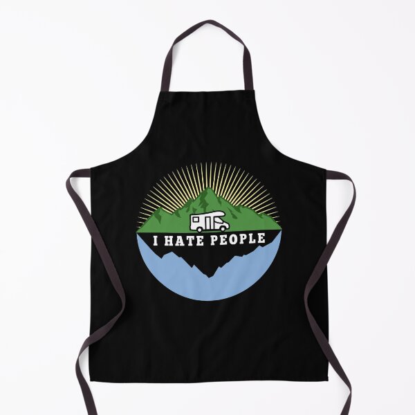 Item preview, I hate people - Camping Nature Solitude designed and sold by Halfstone.