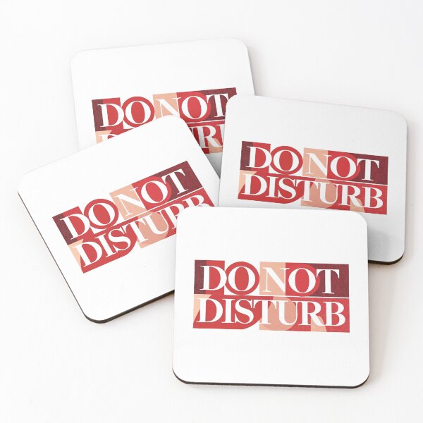 Item preview, Do Not Disturb – Editorial Abstract Design designed and sold by HardPickHQ.