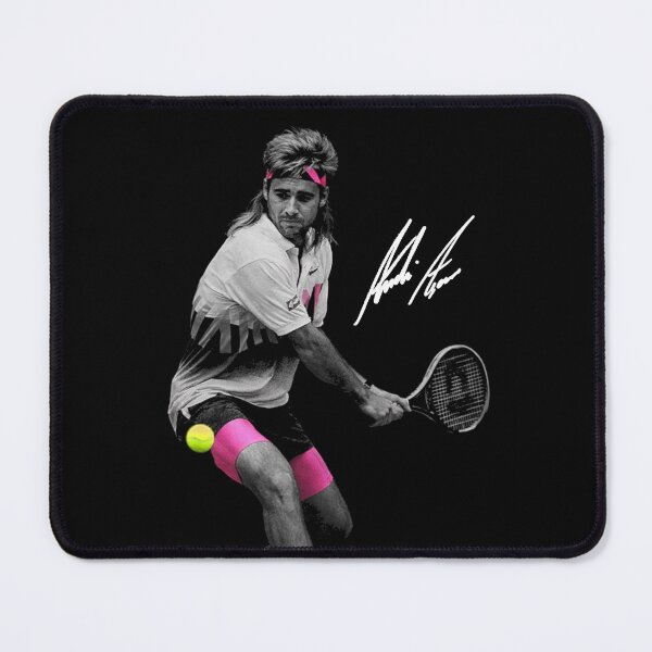 Item preview, Andre Agassi Retro Swagger – Neon Court Style from the Golden Era designed and sold by TheArtOfCar.