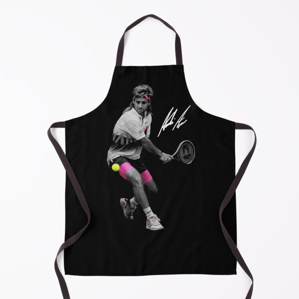 Item preview, Andre Agassi Retro Swagger – Neon Court Style from the Golden Era designed and sold by TheArtOfCar.