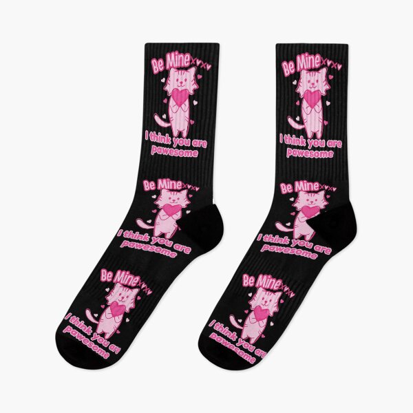 Item preview, Be Mine Valentine Pawesome Pink Kitty Cat Love designed and sold by Forevermore.