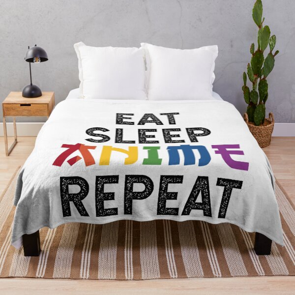 Item preview, Eat Sleep Anime Repeat - Kawaii Manga Gift designed and sold by Halfstone.