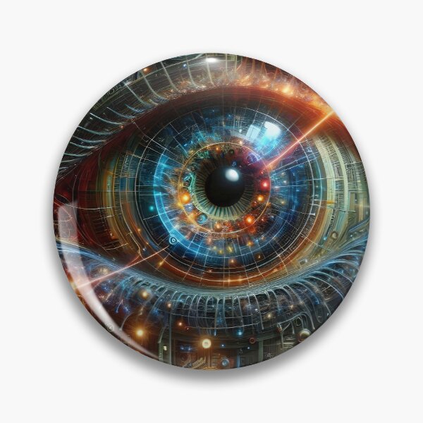 Item preview, The Eye of the Living Network designed and sold by Seve-IA.