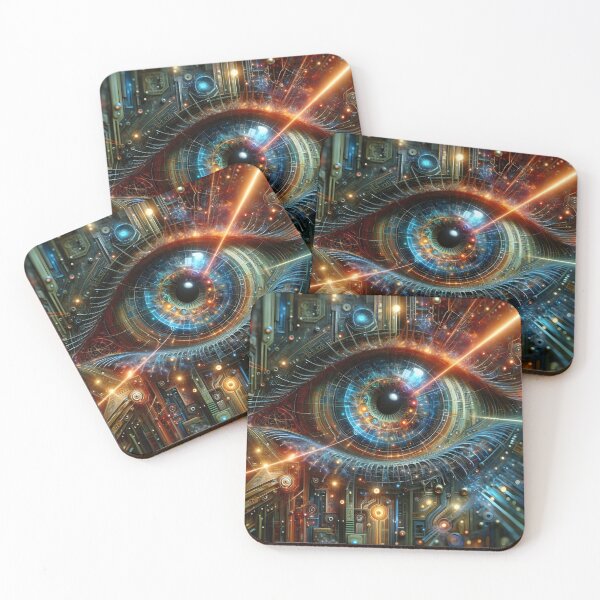 Item preview, The Eye of the Living Network designed and sold by Seve-IA.