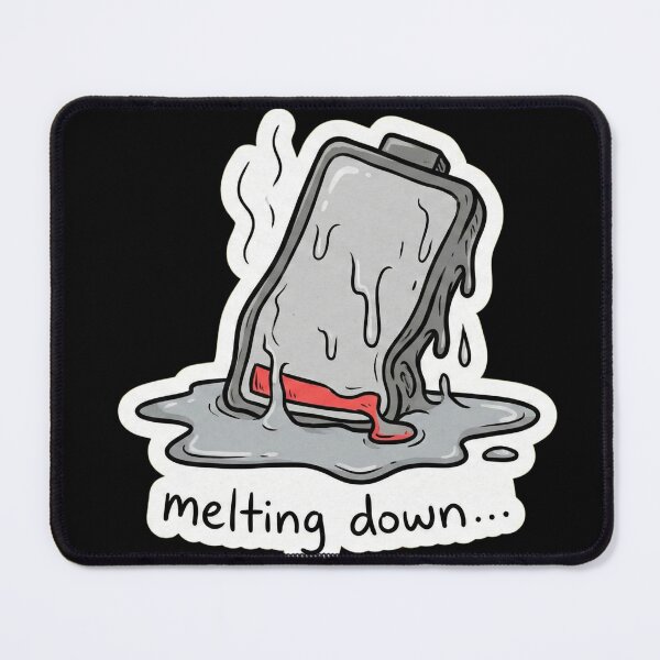 Item preview, Melting Down Sensory Overload Battery designed and sold by simonbluevski.