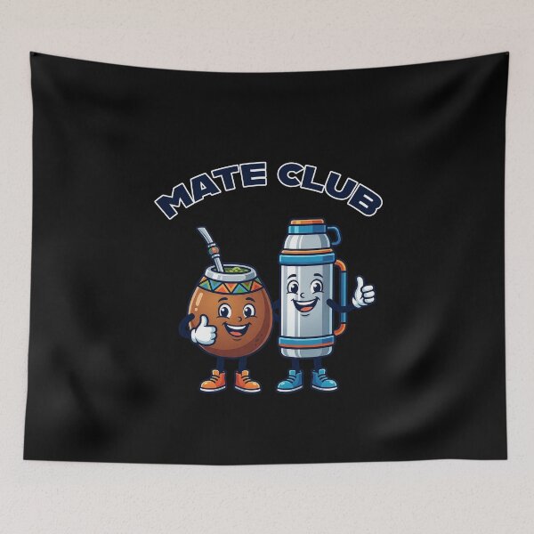 Item preview, Modern Mascot Yerba Mate and Thermos Friends designed and sold by flamini.
