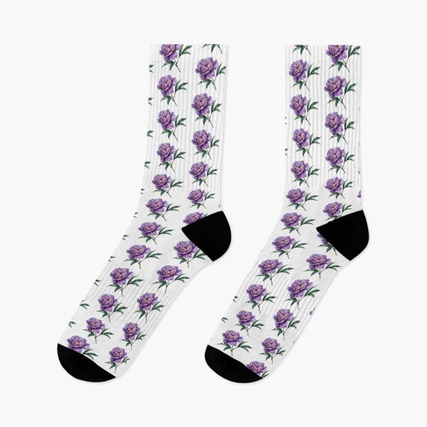 Item preview, Purple Peony Botanical Illustration designed and sold by Rutvain.