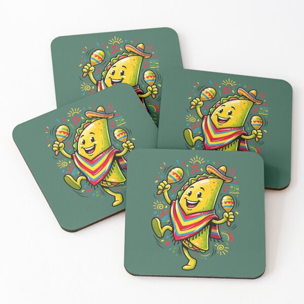 Item preview, Sabor Fiesta: El Maestro del Taco Bailador designed and sold by AwesomeBeyondLimits.