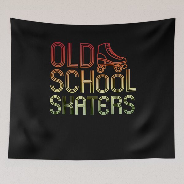 Item preview, Old school skaters roller skating - skaters vintage designed and sold by Halfstone.